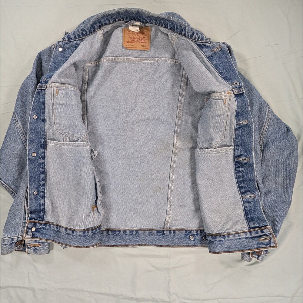 Vintage Levis 70507-0389 Denim Jean Jacket   - Size Medium - Picture 7 of 12